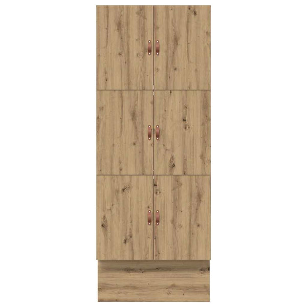 Aufbewahrungsbettgestell Artisan-Eiche 100 cm