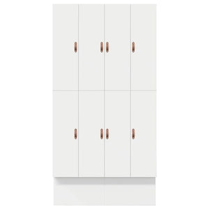 Aufbewahrungsbett 120 cm mit Stauraum Weiß