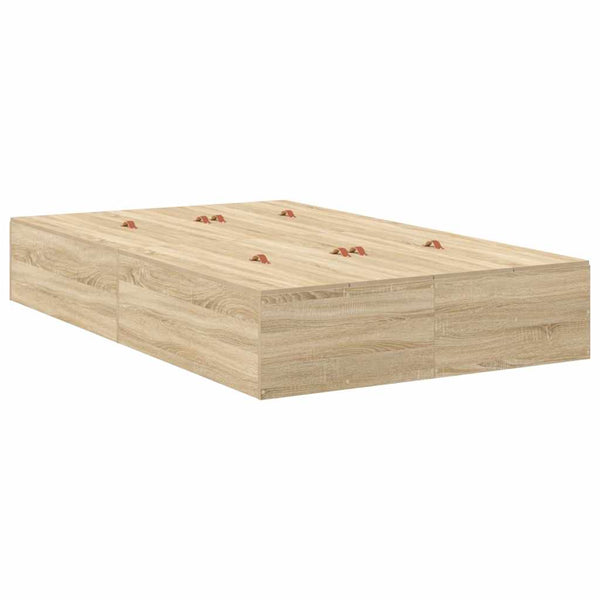 Aufbewahrungsbett Sonoma-Eiche 120 cm