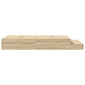 Aufbewahrungsbett Sonoma-Eiche 120 cm