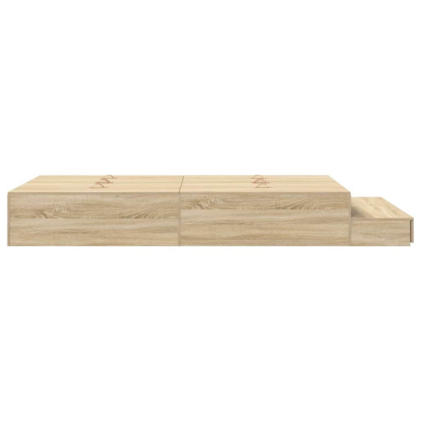 Aufbewahrungsbett Sonoma-Eiche 120 cm