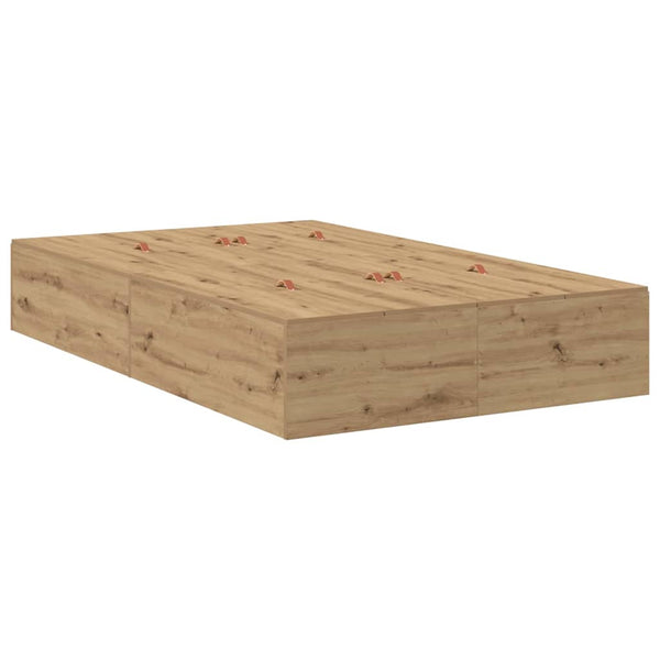Aufbewahrungsbettgestell 120 cm Artisan Eiche