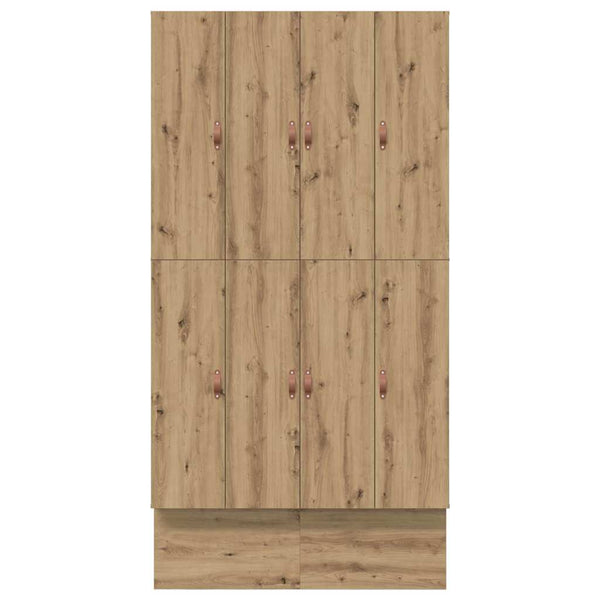 Aufbewahrungsbettgestell 120 cm Artisan Eiche