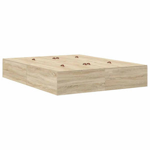 Aufbewahrungsbett 150 cm Sonoma Eiche