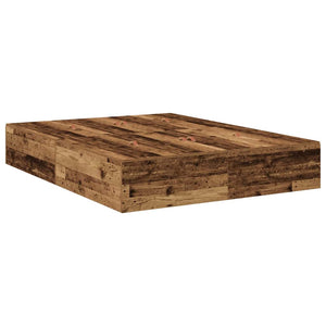 Aufbewahrungsbett Altholz 150 cm