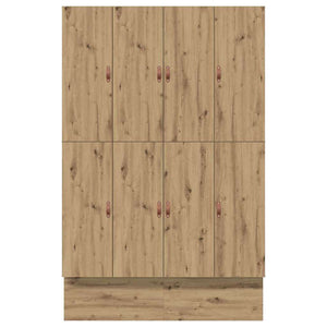 Aufbewahrungsbettgestell Eiche 150 cm
