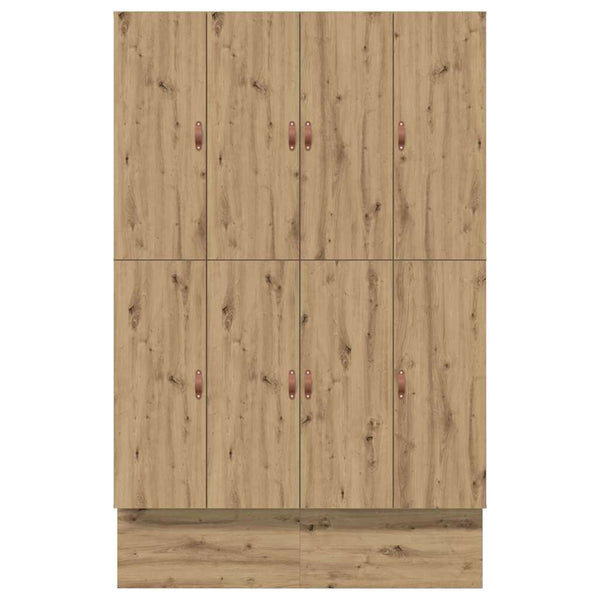 Aufbewahrungsbettgestell Eiche 150 cm