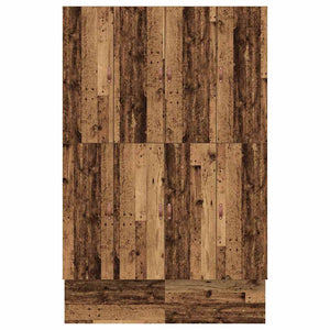 Aufbewahrungsbett Altholz 135 cm