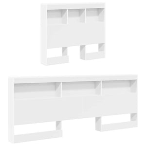 Bücherregal Bett Weiß 90x200 cm
