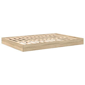 Bücherregal Bett 160x200 Sonoma Eiche
