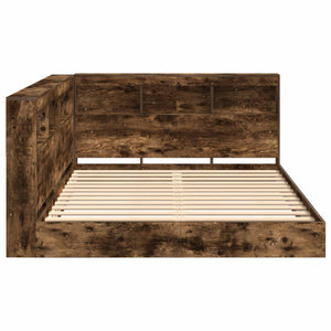Bücherregal Bett 160x200 Räuchereiche