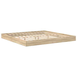 Bücherregal Bett 180x200 Sonoma Eiche