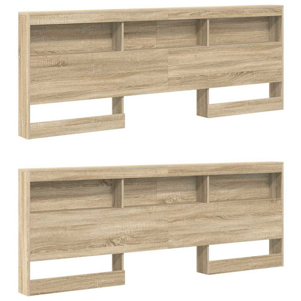 Bücherregal Bett 180x200 Sonoma Eiche