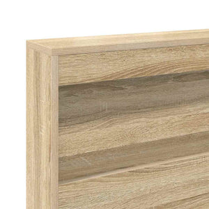 Bücherregal Bett 75x190 cm Sonoma Eiche