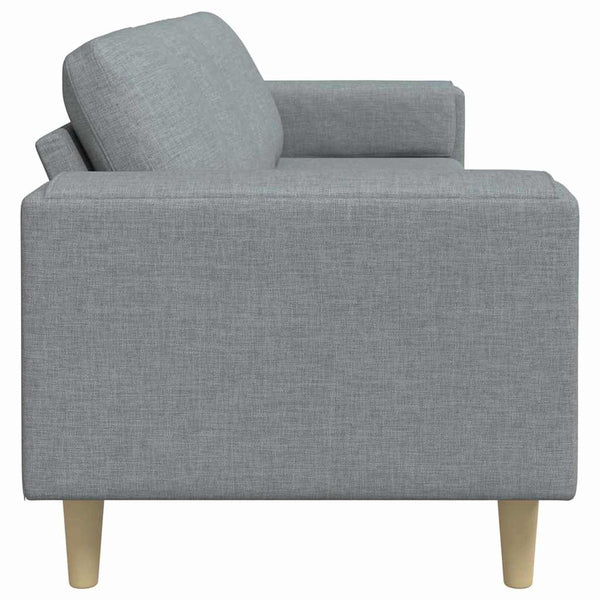 Hellgraue Wohnzimmer Couch, 250 cm