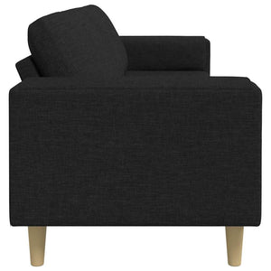 Schwarzes Wohnzimmer Sofa Polyester 250cm