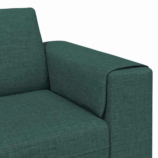 Dunkelgrüne Wohnzimmer Couch Polyester 250 cm
