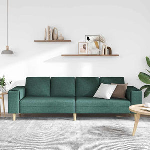 Dunkelgrüne Wohnzimmer Couch Polyester 250 cm