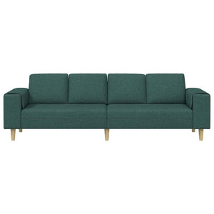 Dunkelgrüne Wohnzimmer Couch Polyester 250 cm