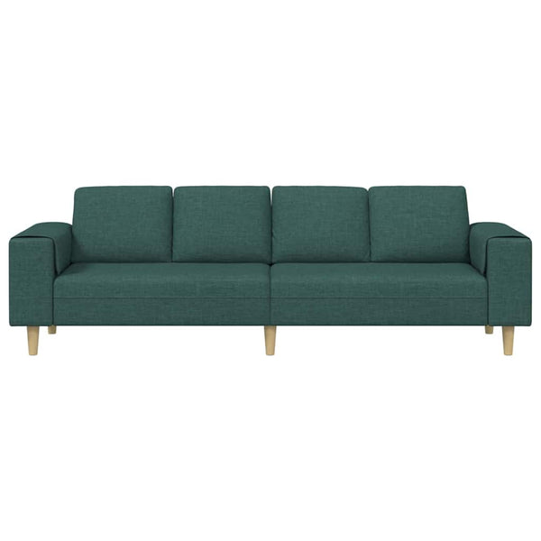 Dunkelgrüne Wohnzimmer Couch Polyester 250 cm