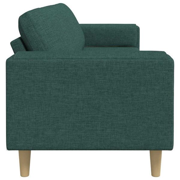 Dunkelgrüne Wohnzimmer Couch Polyester 250 cm