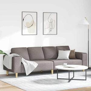 Taupe Wohnzimmer Couch, 250 cm