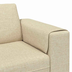 Creme Wohnzimmer Couch Polyester 250cm