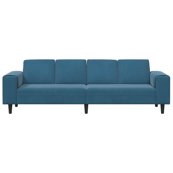 Blaue Wohnzimmer Couch 250 cm