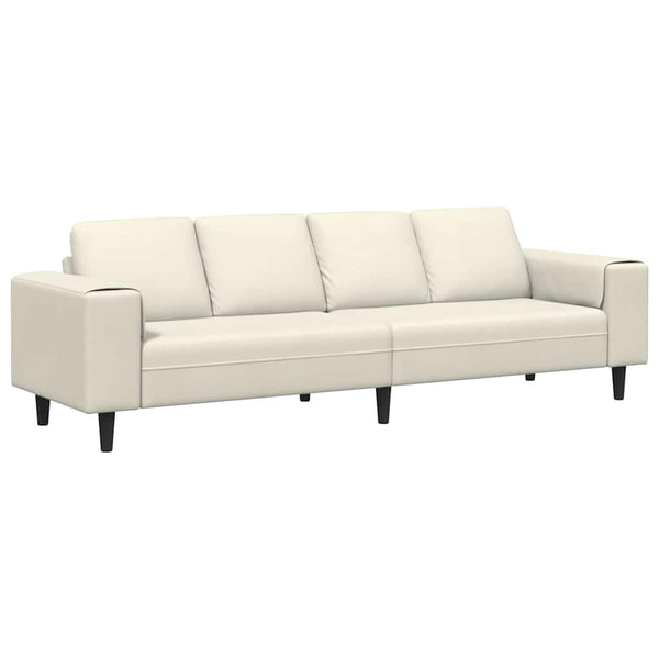 Creme Wohnzimmer Couch 250 cm