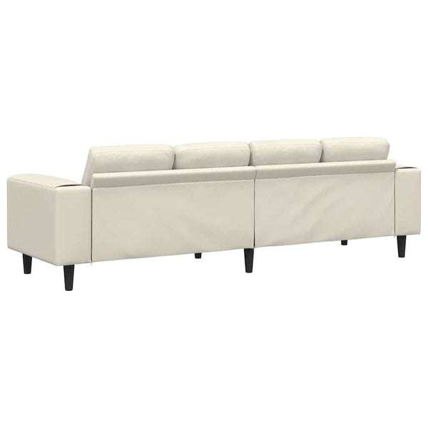 Creme Wohnzimmer Couch 250 cm