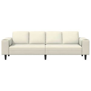 Creme Wohnzimmer Couch 250 cm