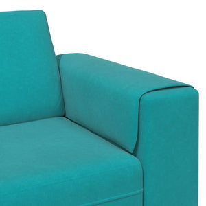Türkis Wohnzimmer Couch 250 cm