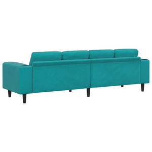 Türkis Wohnzimmer Couch 250 cm