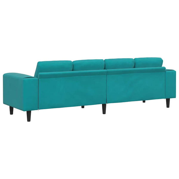 Türkis Wohnzimmer Couch 250 cm
