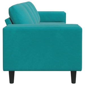 Türkis Wohnzimmer Couch 250 cm