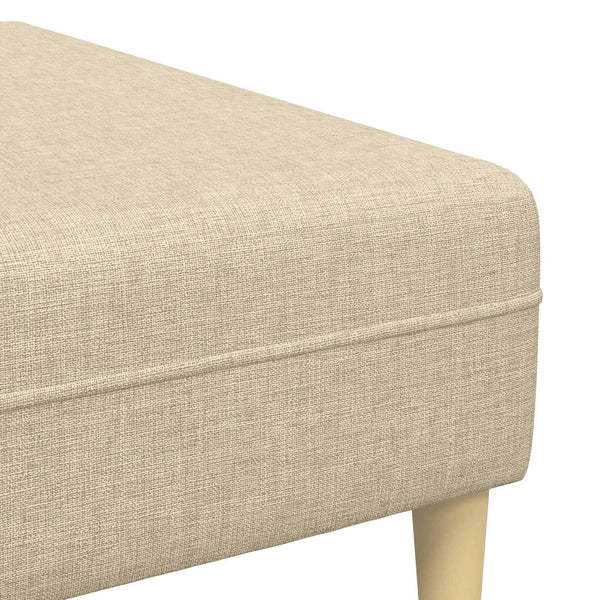3-teilige Wohnzimmer Couch Creme