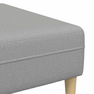 Wohnzimmer Couch 3-teilig Wolkengrau