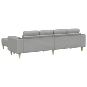 Wohnzimmer Couch 3-teilig Wolkengrau