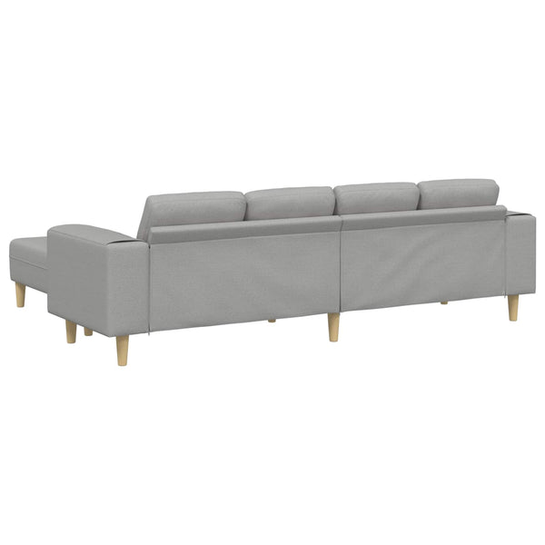 Wohnzimmer Couch 3-teilig Wolkengrau