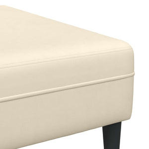 Creme Cord Sofa 250 cm