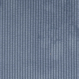 Blaues Cord Sofa 250 cm