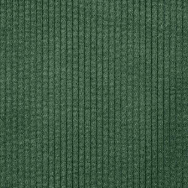 Dunkelgrünes Cord Sofa 250 cm