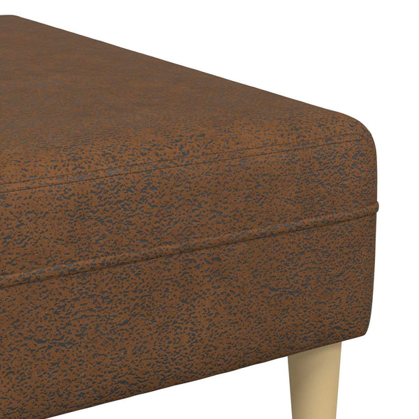 vidaXL Canapé de salon 3 pcs marron