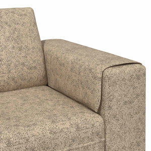 3-teilige Wohnzimmer Couch Hellgrau