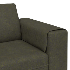 Olivegrüne 3-teilige Wohnzimmer Couch