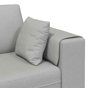 Sofa Wolkengrau Stoff 250 cm