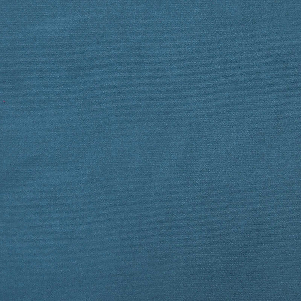 Blaues 3-Sitzer Samt Sofa