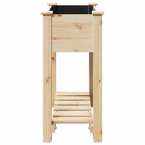Garten Pflanzgefäß mit Regal, Beige