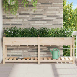 Garten Pflanzgefäß mit Regal Beige
