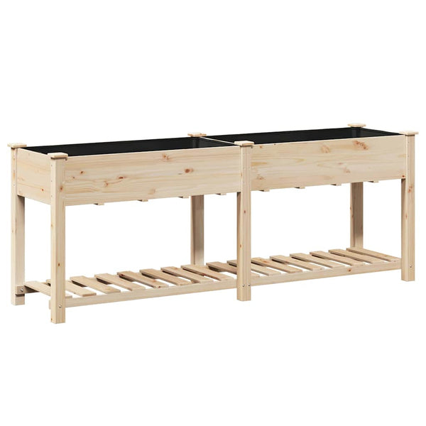 Garten Pflanzgefäß mit Regal Beige